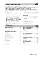 Preview for 2 page of Electrolux ERP3700 Instruction Booklet