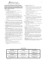 Preview for 7 page of Electrolux ERR627SA User And Installation Manual