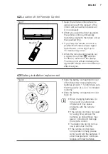 Предварительный просмотр 7 страницы Electrolux ERS09E37HW User Manual