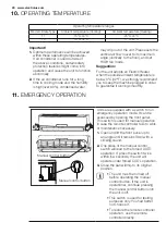 Предварительный просмотр 20 страницы Electrolux ERS09E37HW User Manual