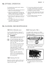 Предварительный просмотр 21 страницы Electrolux ERS09E37HW User Manual