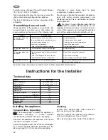 Предварительный просмотр 9 страницы Electrolux ERT 6658 Instruction Book