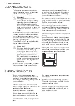 Preview for 12 page of Electrolux ERT1000AOW User Manual