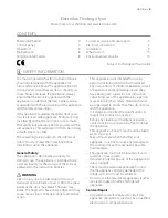 Preview for 3 page of Electrolux ERT13300WK User Manual