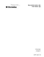 Electrolux ERT14001W User Manual preview