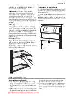 Предварительный просмотр 17 страницы Electrolux ERT14001W8 User Manual