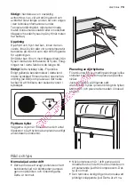 Preview for 79 page of Electrolux ERT14002W8 User Manual