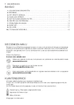 Preview for 2 page of Electrolux ERT1501FLW2 User Manual