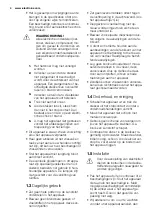 Preview for 4 page of Electrolux ERT1501FLW2 User Manual