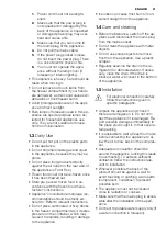 Preview for 21 page of Electrolux ERT1501FLW2 User Manual