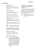 Preview for 7 page of Electrolux ERT1600AOW User Manual