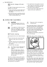 Preview for 8 page of Electrolux ERT1600FW User Manual