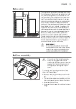 Preview for 13 page of Electrolux ERT1600FW User Manual