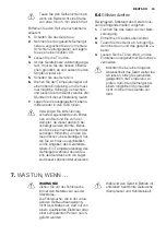 Preview for 43 page of Electrolux ERT1600FW User Manual