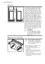 Preview for 48 page of Electrolux ERT1600FW User Manual