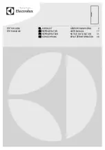 Preview for 1 page of Electrolux ERT1602AOW2 User Manual