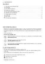 Preview for 2 page of Electrolux ERT1602AOW2 User Manual