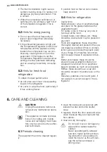 Preview for 22 page of Electrolux ERT1602AOW2 User Manual