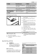 Preview for 25 page of Electrolux ERT1602AOW2 User Manual