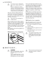 Предварительный просмотр 22 страницы Electrolux ERT1605AOW User Manual