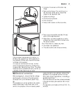 Предварительный просмотр 27 страницы Electrolux ERT1605AOW User Manual