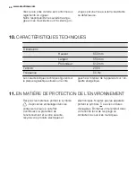 Предварительный просмотр 44 страницы Electrolux ERT1605AOW User Manual