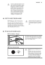 Предварительный просмотр 49 страницы Electrolux ERT1605AOW User Manual