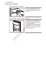 Предварительный просмотр 8 страницы Electrolux ERT1606AOW User Manual