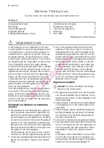 Preview for 2 page of Electrolux ERT17005W User Manual