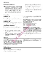 Preview for 14 page of Electrolux ERT17005W User Manual