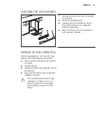 Preview for 13 page of Electrolux ERU1101FOW User Manual