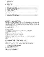 Preview for 2 page of Electrolux ERW0670A User Manual