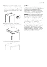 Preview for 11 page of Electrolux ERW1170AO User Manual