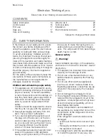 Preview for 14 page of Electrolux ERW33901X User Manual