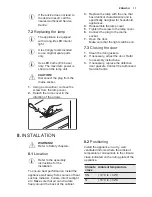 Preview for 11 page of Electrolux ERY1401AOV User Manual