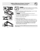 Preview for 9 page of Electrolux ES510L Use & Care Manual