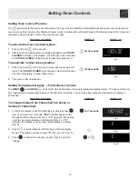 Preview for 13 page of Electrolux ES530 Use & Care Manual