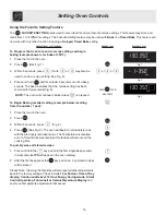 Preview for 14 page of Electrolux ES530 Use & Care Manual