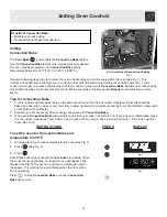 Preview for 19 page of Electrolux ES530 Use & Care Manual