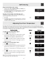 Preview for 27 page of Electrolux ES530 Use & Care Manual