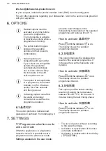 Preview for 10 page of Electrolux ESA47200SW User Manual