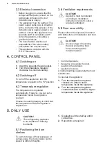 Preview for 8 page of Electrolux ESB2AF82S User Manual