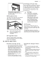 Preview for 9 page of Electrolux ESB2AF82S User Manual