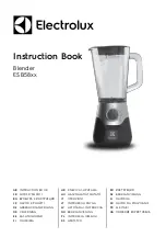 Предварительный просмотр 1 страницы Electrolux ESB58 Series Instruction Book