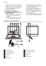 Preview for 4 page of Electrolux ESF 2200 DW User Manual