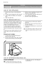 Предварительный просмотр 6 страницы Electrolux ESF 2200 DW User Manual