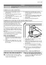 Предварительный просмотр 21 страницы Electrolux ESF 2200 DW User Manual