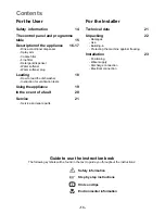 Preview for 2 page of Electrolux ESF 237 Instruction Book