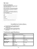 Preview for 10 page of Electrolux ESF 237 Instruction Book