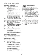 Preview for 8 page of Electrolux ESF 2410 Instruction Book